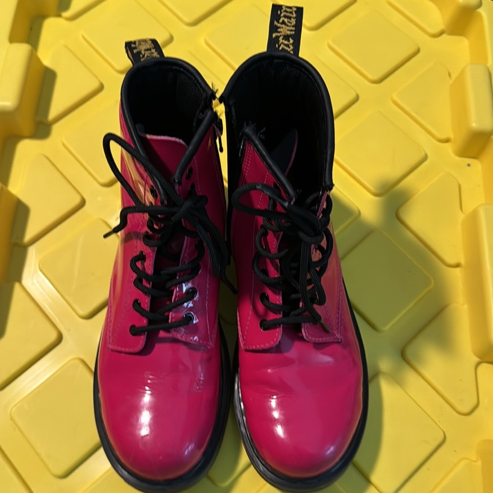 Hot pink Doc Martens - Picture 2 of 7